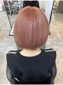 【佐々木】透明感溢れるコーラルピンク