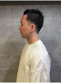 女性ウケ満点　ビジネスにも強いテーパーフェード