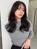 【透明感ヘア】カット+透明感カラー+クイックトリートメント