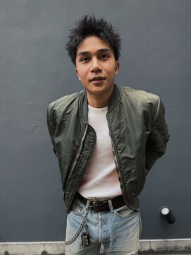 ハイセンス(HISENSE) メンズスパイキーショートベリーショートダークアッシュ【GIA】