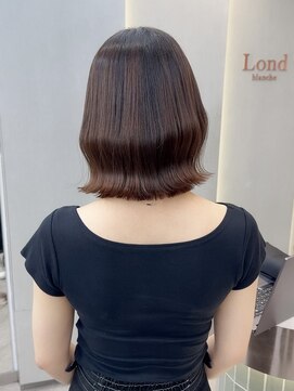 ロンド ブランシュ 錦糸町北口(Lond blanche) ミニウルフレイヤーカット顔周り前髪韓国ショートボブ/錦糸町