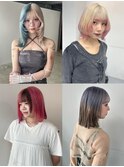 夏のハイトーンデザインカラー