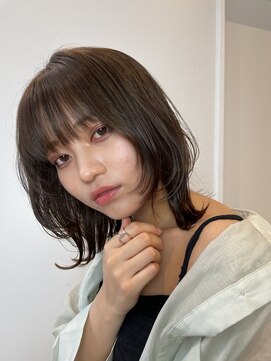 オーラエテルナ(AURA ETERNA) エッジの効いたレイヤースタイル【今池/池下/千種/髪質改善】