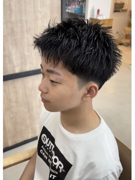メンズギフト(men's GIFT) スパイキーショートメンズショートツーブロック刈り上げ