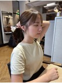 小顔顔周りカット／檜谷