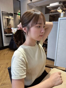 ハイル(KHAIR) 小顔顔周りカット／檜谷