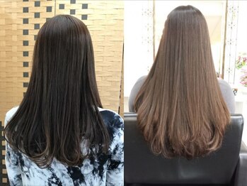 ヘアーファッションユーランド(You Land)の写真/【嬉しいプチプラサロン♪】髪質や骨格を見極めたカットで、伸びても綺麗が続く♪“再現性×モチ”全てが◎