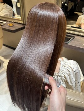 カインド 南青山(hair&make up KIND) バタフライカット　チャコールグレー