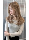 ハイライトバレイヤージュダブルカラーケアブリーチ20代30代40代