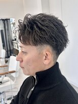 アノ 別府店(Ano.)&nbsp;大分ニュアンスパーマセンターパートフェザーパーマ毛流れパーマ