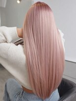 ローレンアンドパレード 並木坂店(Lauren&Parade)&nbsp;ダブルカラー ブリーチ ホワイトピンク 髪質改善ストレート 美髪