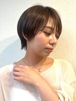 モッズヘア 越谷(mod's hair)&nbsp;ダークアッシュ/丸みショート/コンパクトショート/大人上品p越谷