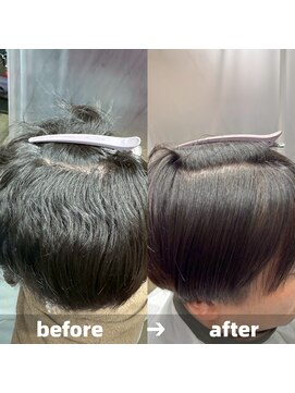 エノア 青山(ENORE) メンズ縮毛矯正/曲がる縮毛矯正/メンズ髪質改善/メンズカット