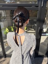 プリュム(plumu.)&nbsp;タイトアレンジ/ヘアセット/まとめ髪/