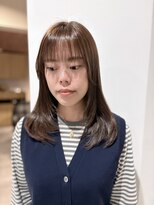 スリー バイ ザサロンフジサワ(THREE by the salon fujisawa)&nbsp;セミロングレイヤー