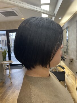 ヘアアンドメイク アリス(hair&make ALICE produce by COLT) ショートボブ