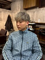 メゾンフォーメン(Maison for men)&nbsp;ツイストホワイトメッシュ