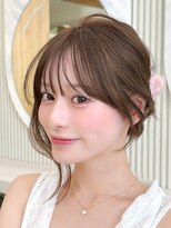 アフロート リノ(AFLOAT Leino) 顔まわり 韓国 韓国ヘア レイヤー