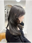 【Tierra美侑】ラベンダーグレージュで艶々暗髪