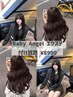 《Baby Angel》人毛100％エクステ☆胸下ロング_37cm付け放題(70枚)￥10500→