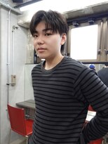 オルカ(ORCA)&nbsp;ニュアンスパーマ　ダウンパーマ　センターパート　南川聖華