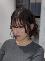 ボルド(Bordo) パーマ風アレンジできちゃうぱつっとボブ♪タッセルボブ