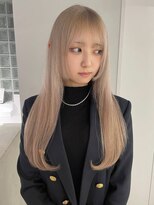 クペウイビ 心斎橋(cope'u yive)&nbsp;ミルクティーベージュ/ハイトーンカラー/ケアブリーチ/心斎橋