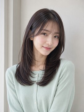 ワゴンバイアフロート(Wagon by afloat) ナチュラルハッシュレイヤー/顔まわりカット20代30代40代池袋