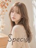 【今月限定】カット+カラー  ￥3900（土日祝+2200円）