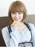 乾かすだけの大人可愛いナチュラル小顔ショート