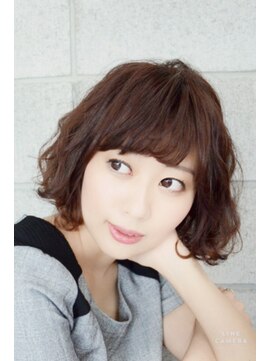 ルーファス 恵比寿 渋谷(Ruufus) 大人かわいいウェービーボブ