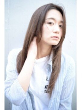 マイティ バイ エイチ(mighty by H) mighty＊シアーベージュ＊ストレートヘア