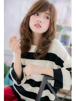 ミック 日暮里店(miq)&nbsp;ほつれウェーブのニュアンスロングa