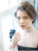 ゆるシニョン風まとめ髪