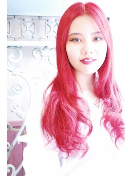 リーズ 表参道(Lise) 【ブリーチ】/【イルミナカラー】【レッド】【ピンクアッシュ】