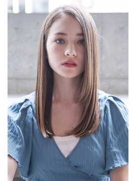 エイミー(Aimee) Aimee 美髪ストレート×透けちゃう3Dグレージュ