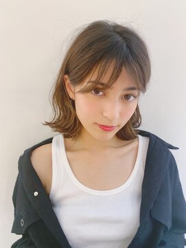 グッデイ ヘアー(GOOD DAY HAIR) マニッシュ　ネイビーカラー　美髪　フレンチボブ　ショート