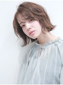透明感溢れる☆シアーボブ☆ (梅田)
