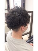 <大澤>前下がりマッシュ×強リッジツイスト 国分寺ツイスパ