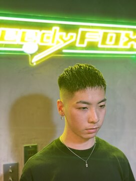 グリーディーフォックス 代々木(Greedy FOX) かき上げヘア/サイドパート/韓国マッシュ/フェードカット/代々木