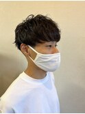 メンズショートマッシュ
