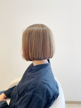 イマジナシオン(Imagination+) 【ショートヘア専門イマジナシオン】脱白髪染めフルハイライト