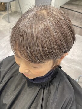 GBG 自由が丘 *After→Before*右スワイプ【白髪ぼかし脱白髪染めハイライト】