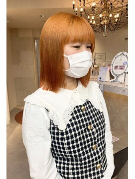 ソワンドブレスセルン 心斎橋(soin de brace cerne) オレンジカラー