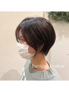 アッシュ 八王子みなみ野店(Ash) 丸みショート　インナーカラー