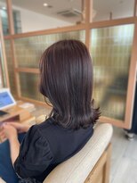 アドラーブル 長岡リップス旭岡店(adorable)&nbsp;大人かわいい 外ハネミディ 10代20代30代