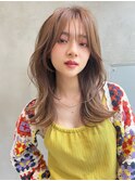 銀座 cheri透明感ベージュ×くびれレイヤー