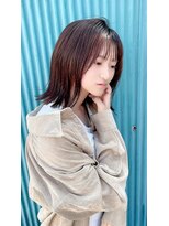 ニスル センター南店(NISURU) 似合わせカット/大人ガーリー/ダークアッシュ/着物/センター南