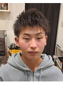 メンズスパイキーショート【バーバー/理容室/メンズ】