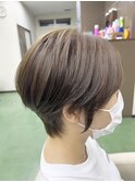 骨格矯正ショートボブ